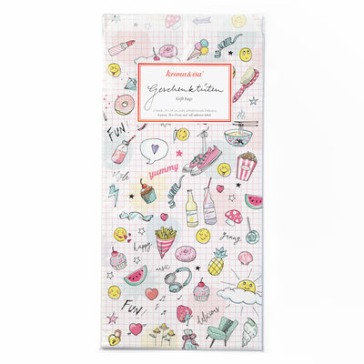 krima & isa Geschenktüten „Girlpower“  6er-Set