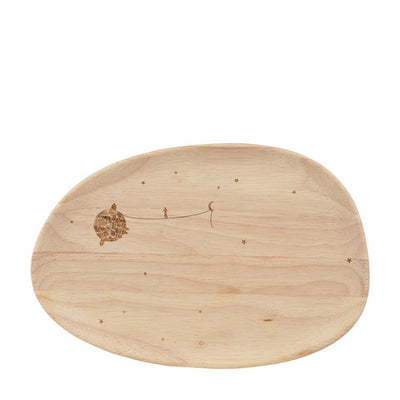 Räder Wunderland Holz Tablett Seiltänzer