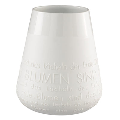 Räder Poesie Porzellanvase Lächeln