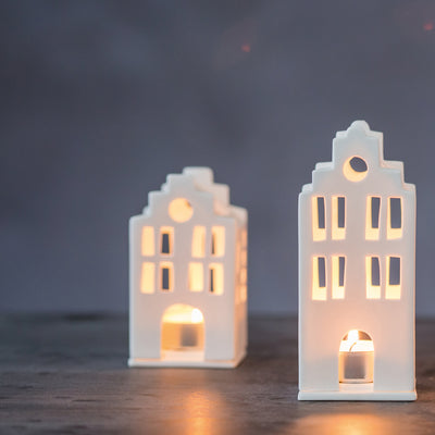 Räder ZUHAUSE Mini Lichthäuser Stadthaus