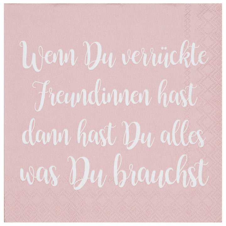 Festliche Cocktailservietten Aus Edelkarton - 25 Cm - RÄDER DESIGN STORIES - GRÜN - Bongénie