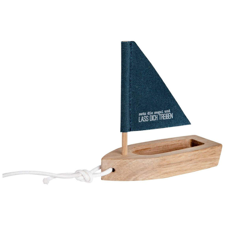 Räder Segelschiffchen blau