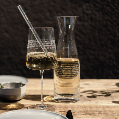 Räder Glastrinkhalme Apéro