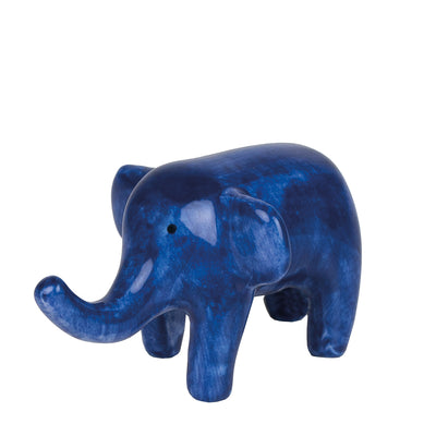 Räder Tintenblau Glückstier Elefant