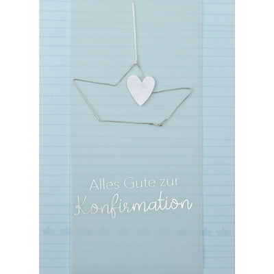 Räder Drahtkarte Alles Gute zur Konfirmation