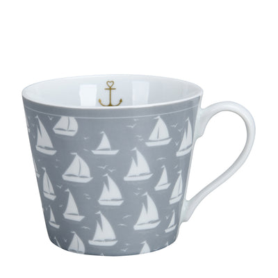 Krasilnikoff Happy Cup Boote Grau