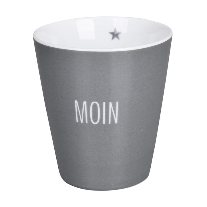 Krasilnikoff Happy Mug Moin Anthrazit