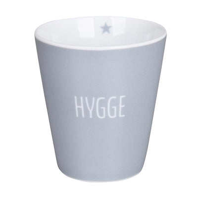 Krasilnikoff Happy Mug Hygge Grau