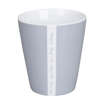 Krasilnikoff Happy Mug Ahoi Grau
