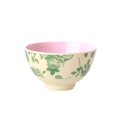 Rice Melamin Schale Green Rose klein