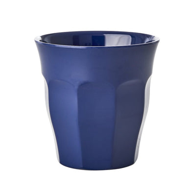 Rice Melamin Becher Navy blau mittel
