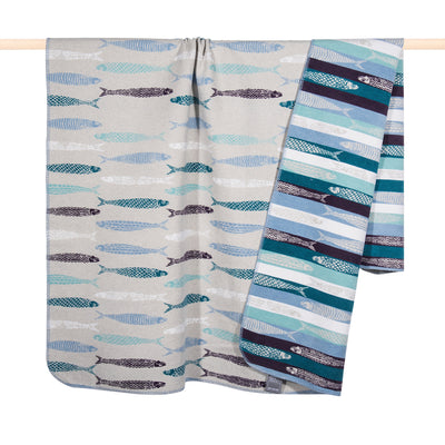 Pad Decke Sardine grau