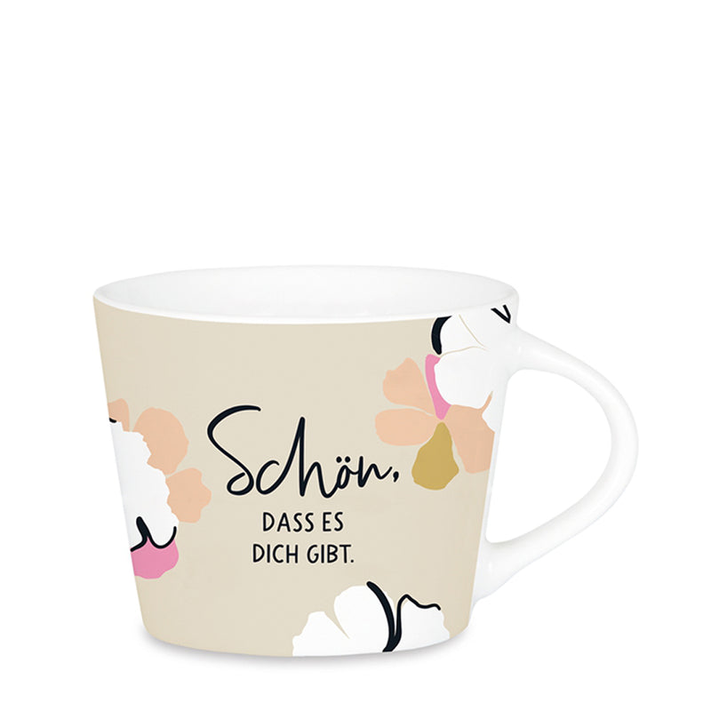 Espresso-Tasse Schön, dass es dich gibt Beige