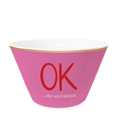 Müslischale OK Rosa