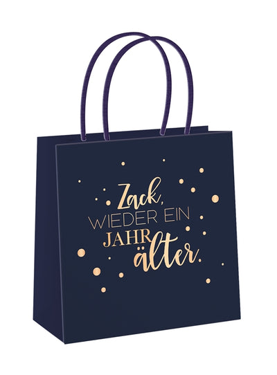 Geschenktüte Zack, wieder ein Jahr älter klein