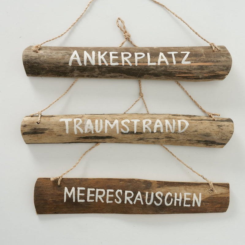 Dekohänger Traumstrand Treibholz