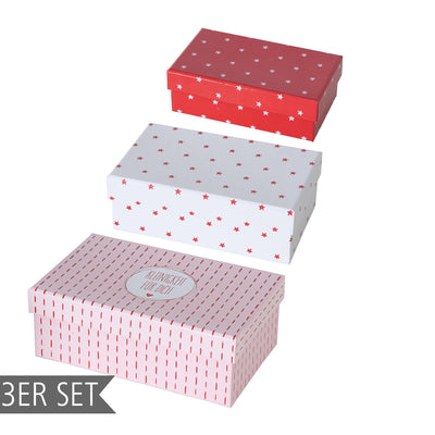 Geschenkboxen Arvid 3er-Set klein