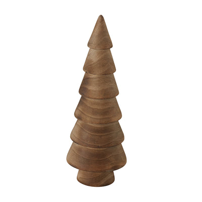 Nordic Holzbaum Oslo Dunkelbraun klein Tanne