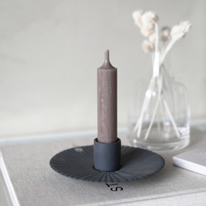 Storefactory HOLMBY Kerzenhalter dark grey S