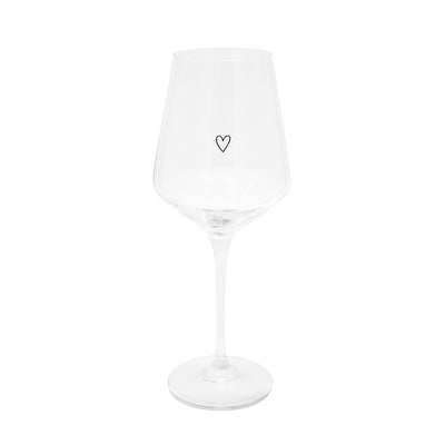 Eulenschnitt Weinglas Herz 390 ml