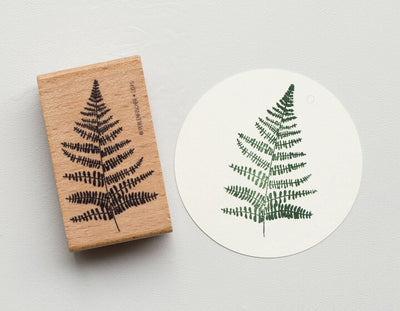 Perlenfischer Stempel „Farnblatt“