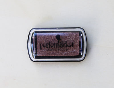 Perlenfischer Stempelkissen mini rosègoldfarben