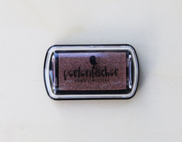Perlenfischer Stempelkissen mini rosègoldfarben