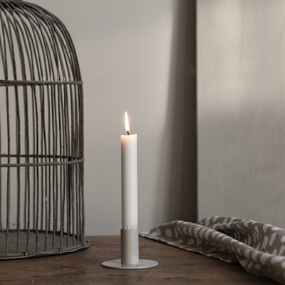 Storefactory EKTORP Kerzenhalter greige small
