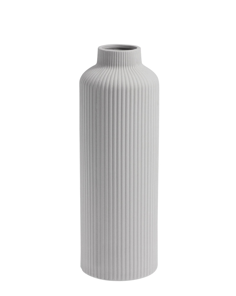 Storefactory ÅDALA Keramik Vase light grey