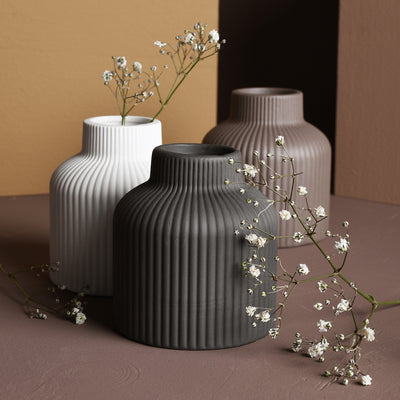 Storefactory LILLHAGEN Vase Keramik white