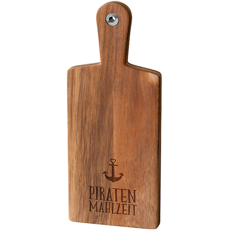 Holzbrett Piraten-Mahlzeit