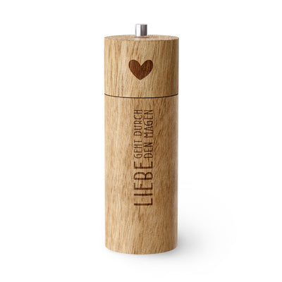 Pfeffermühle Liebe geht durch den Magen