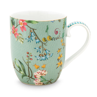 Pip Studio Tasse Jolie Flowers blau klein