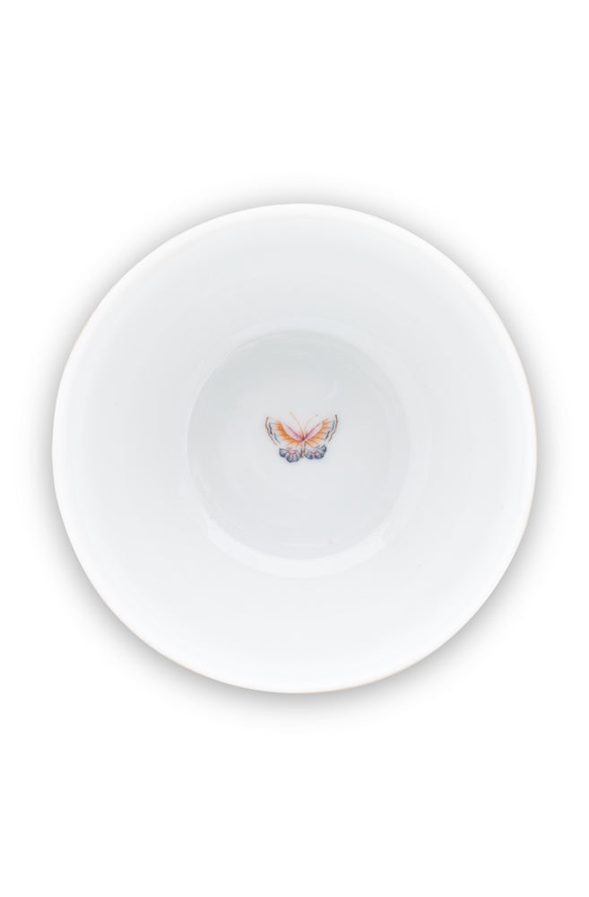 Pip Studio Schale Blushing Birds Star Flower weiß 9,5 cm