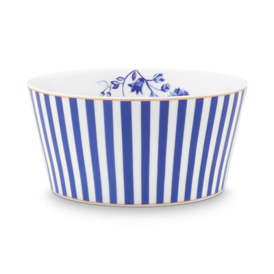 Pip Studio Schale Royal Stripes blau klein