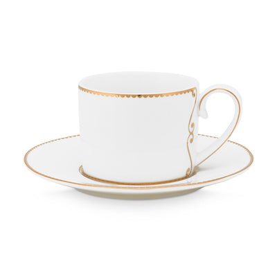 Pip Studio Espresso-Tasse mit Teller Love Birds weiß