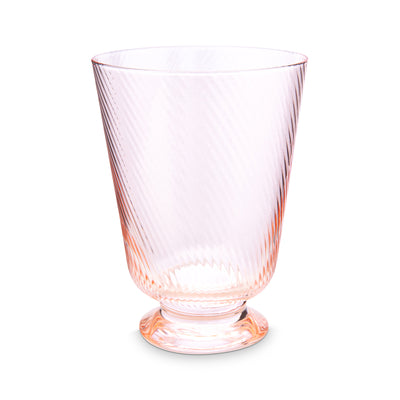 Pip Studio Wasserglas Twisted rosa