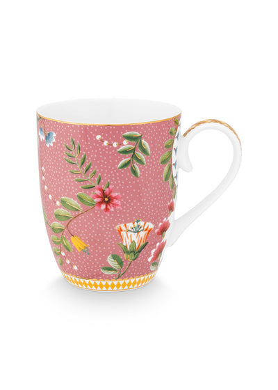 Pip Studio Tasse La Majorelle Blüten rosa groß