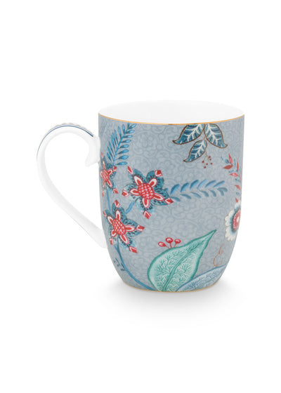 Pip Studio Tasse Flower Festival hellblau klein