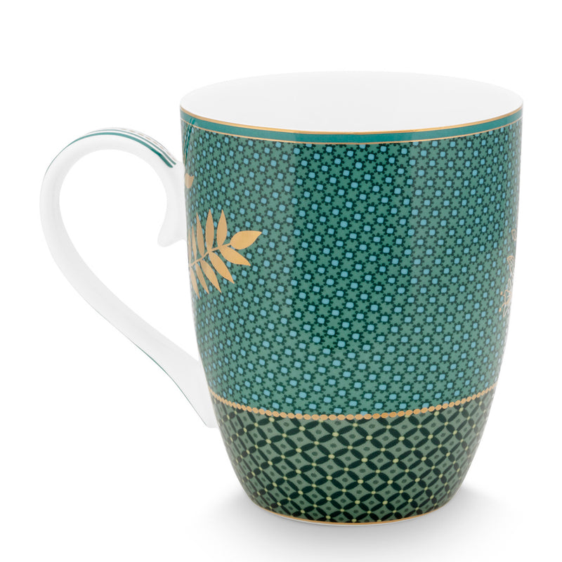 Pip Studio Tasse Winter Wonderland Hirsch Grün Groß