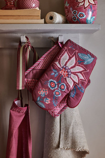 Pip Studio Ofenhandschuh Dunkelrosa