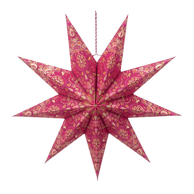 Pip Studio Weihnachtsstern Papier Rot 60 cm
