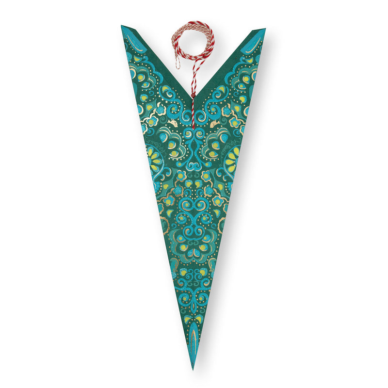 Pip Studio Weihnachtsstern Papier Grün 110 cm