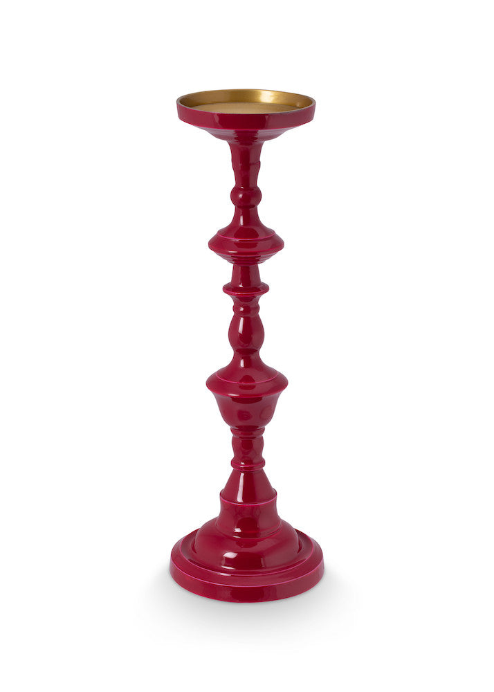 Pip Studio Kerzenständer pinkfarben groß