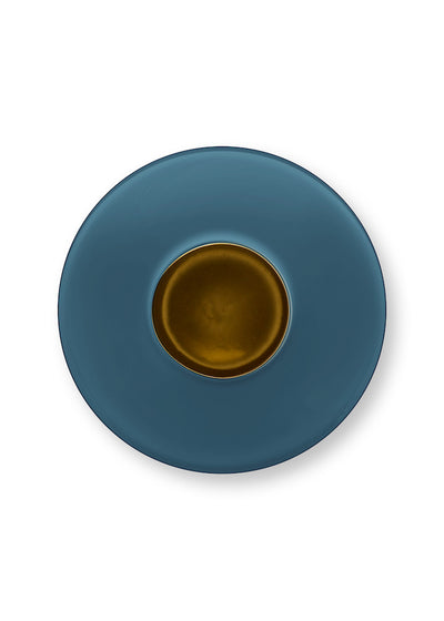 Pip Studio Vase Metall blau 32 cm