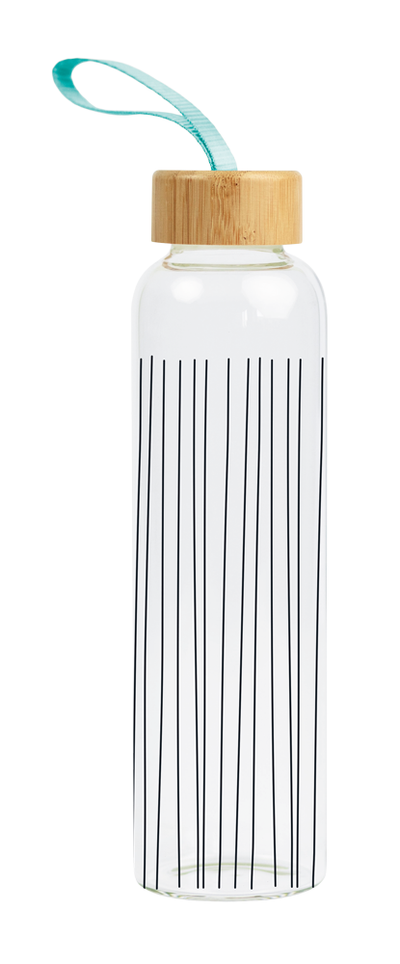 Glas Trinkflasche Lieblingsflasche