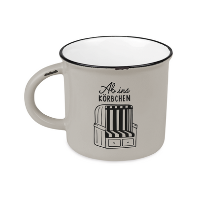 Becher Vintage Maritim Ab ins Körbchen