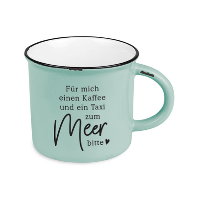 Becher Vintage Maritim Für mich einen Kaffee