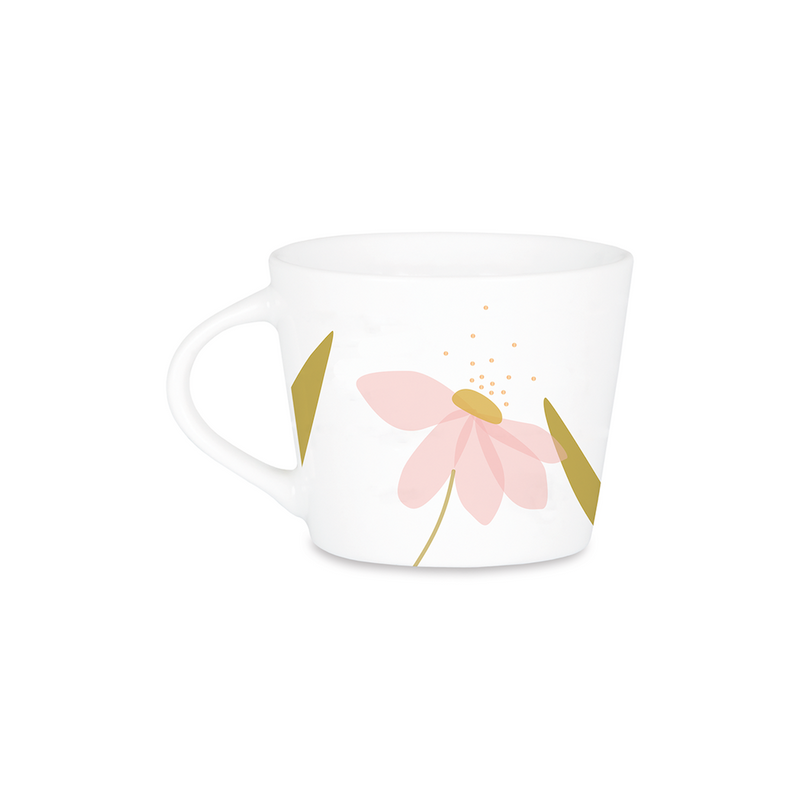 Espresso-Tasse Einatmen, ausatmen