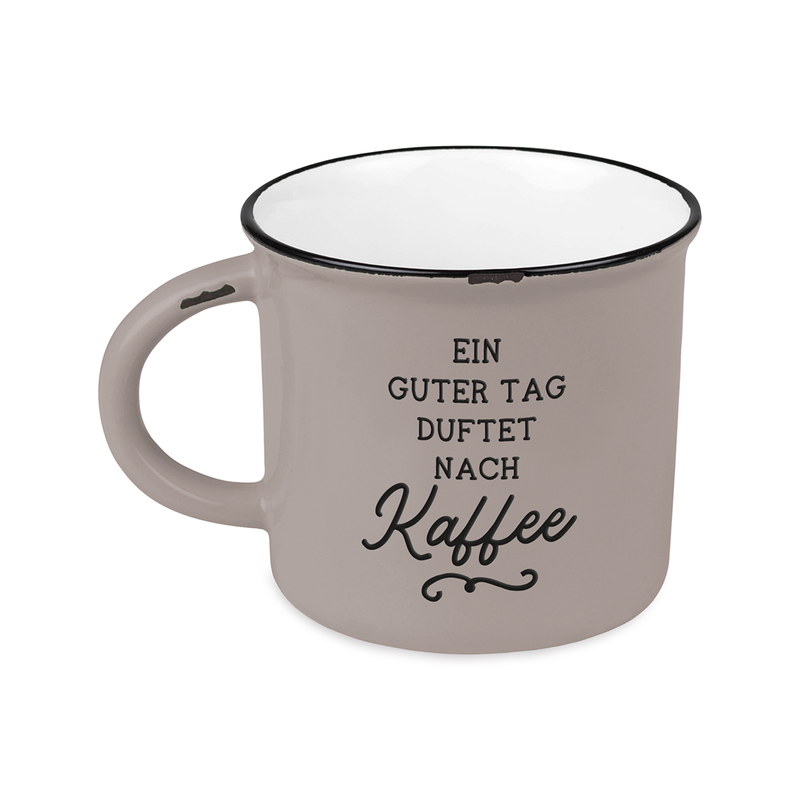 Becher Vintage Ein guter Tag